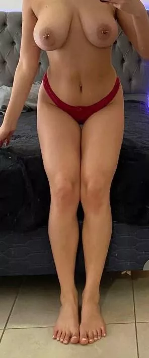 would you lick me from my boobs down to my soles and toes?