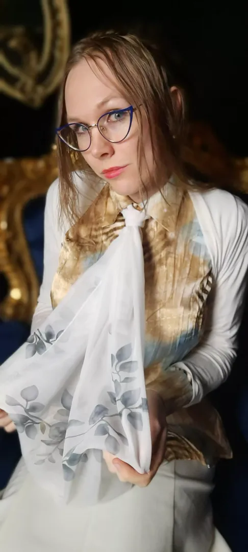You want to pull on your teachers tie? You have a fetish for satin blouses? Become my student