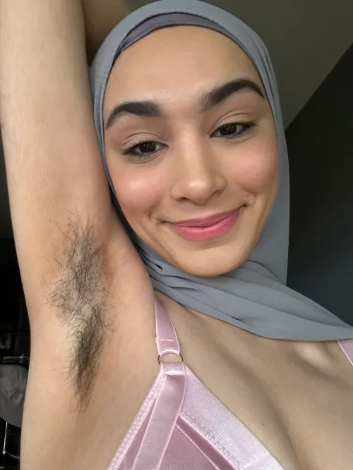 1 year of armpit hair growth 