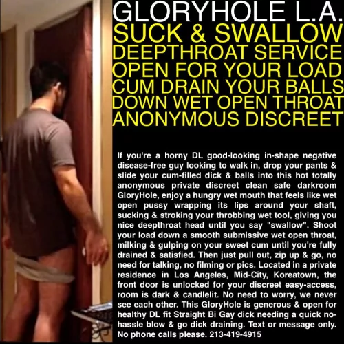 32 #LosAngeles - GloryHole Throat is Open for Service