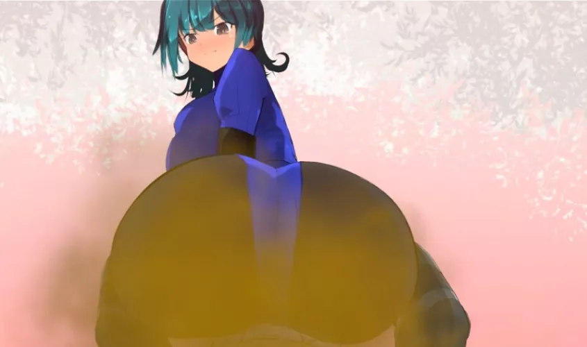 A candid moment, capturing a natural bodily function