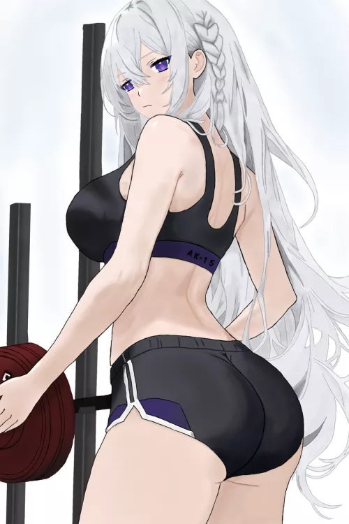 AK-15 at the Gym [Girls Frontline]