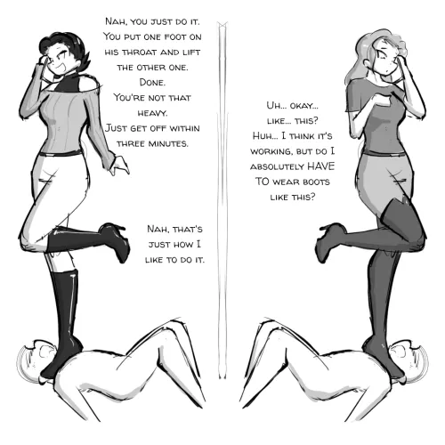 Another lesson in trampling 101.