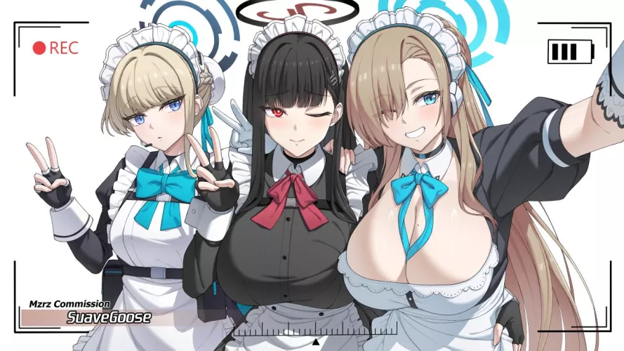 Asuna, Rio, Toki (Blue Archive) [mzrz]