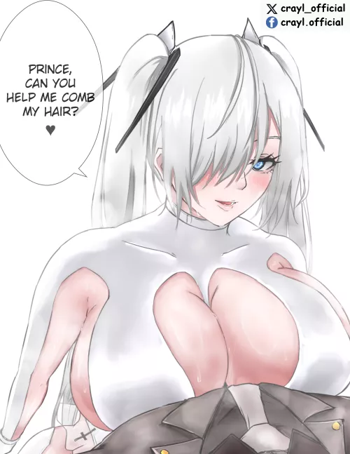 Blue-eyes Cindy (oc)