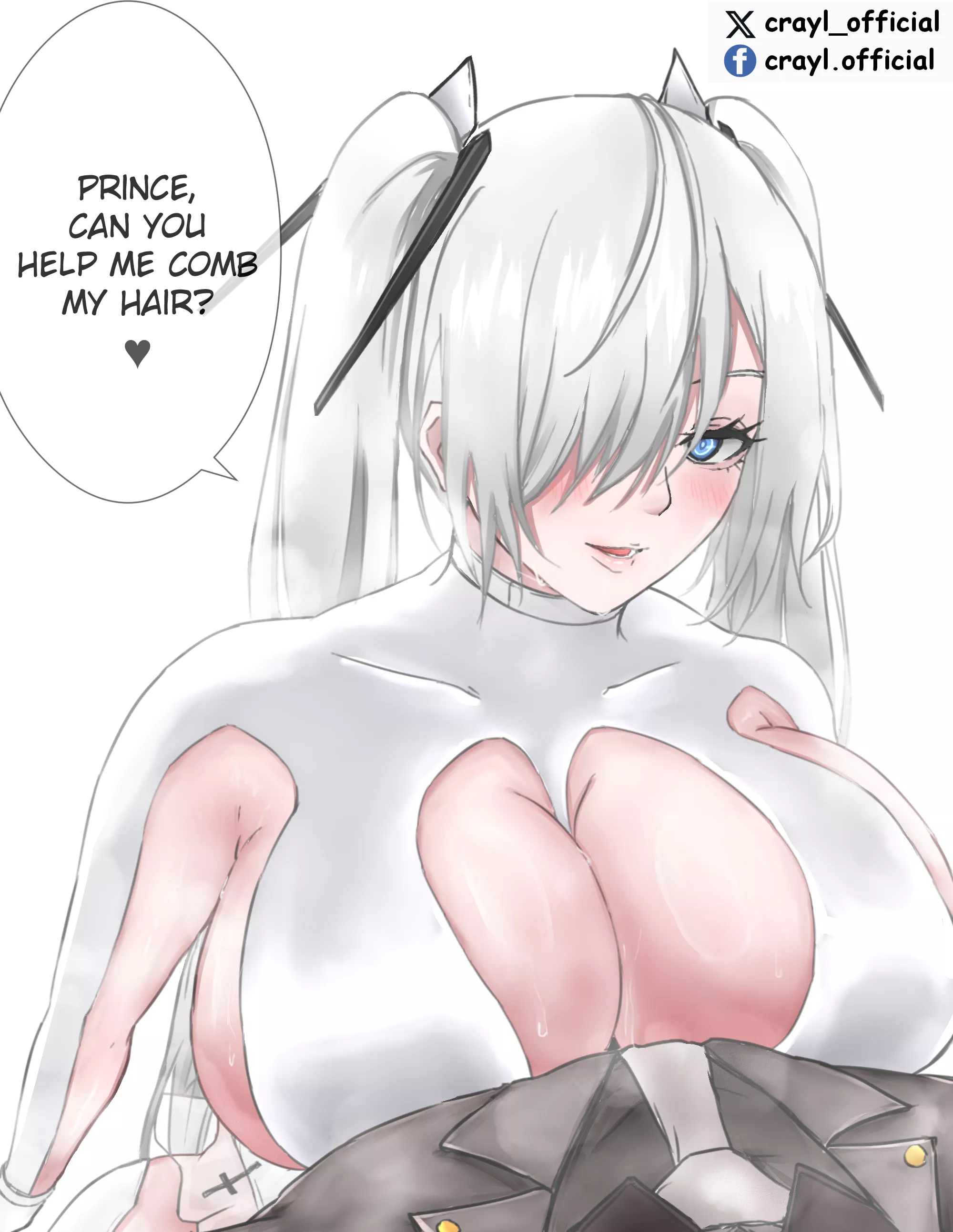 Blue-eyes Cindy (oc)