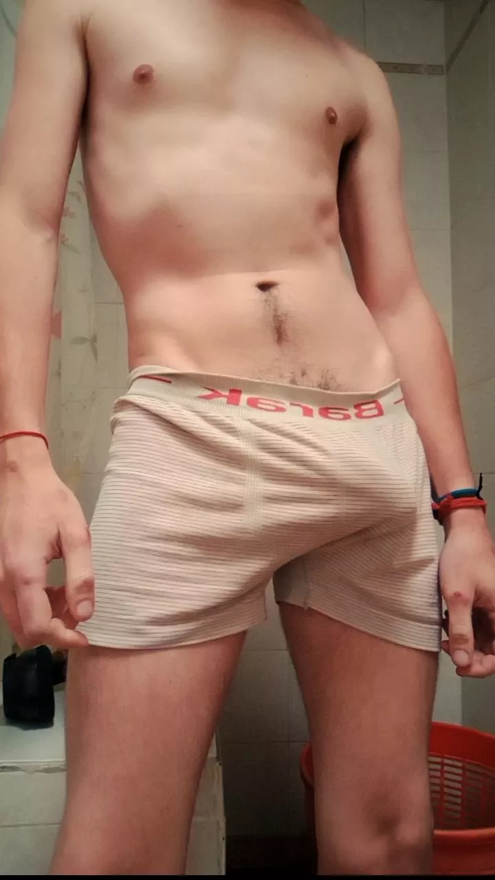 boxers barely holding on 