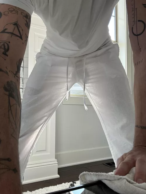 Excuse me while I Mr. Clean this glass 