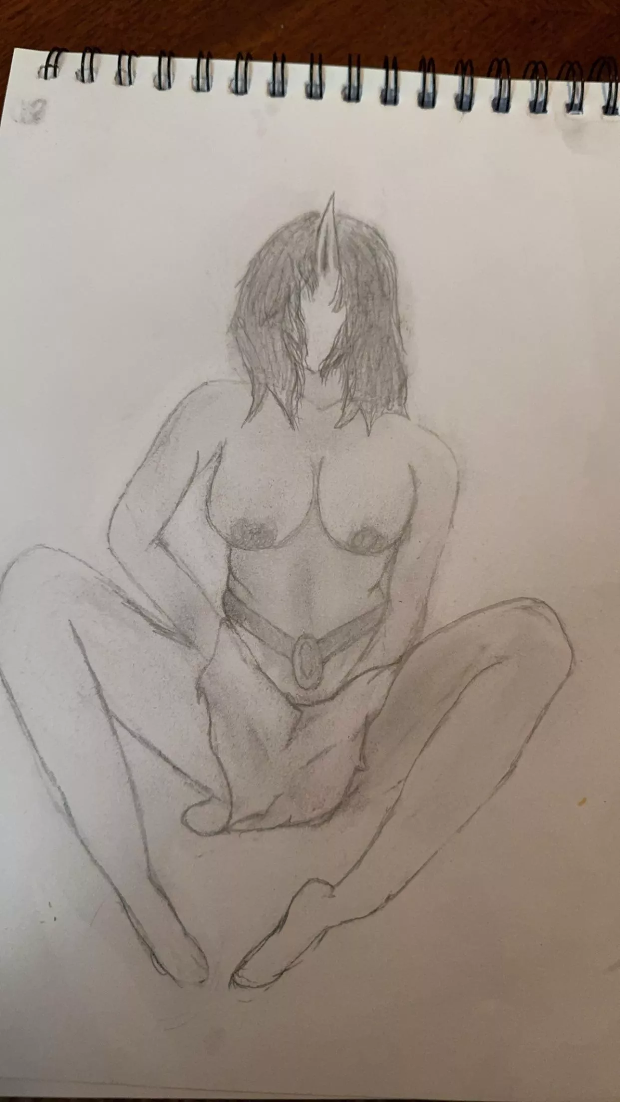 First sketch ever, feel like I’m stuck