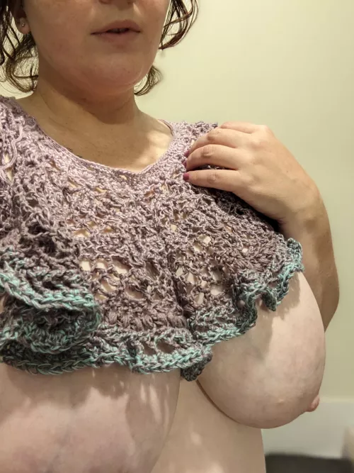 Fit check with my second time attempting this dress. It's slowly growing!