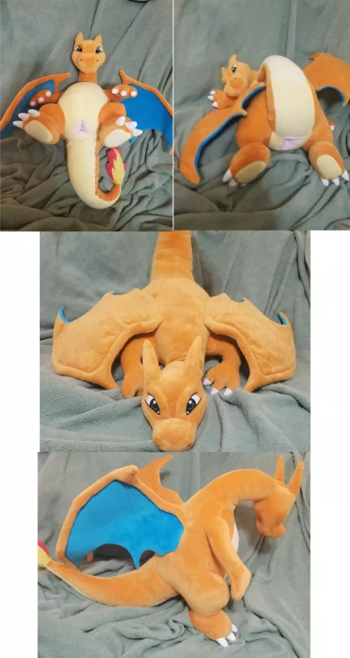 (FOR SALE) NSFW fuckable large Pokemon Charizard dragon with useable cloaca [m/f] (Furrysale)