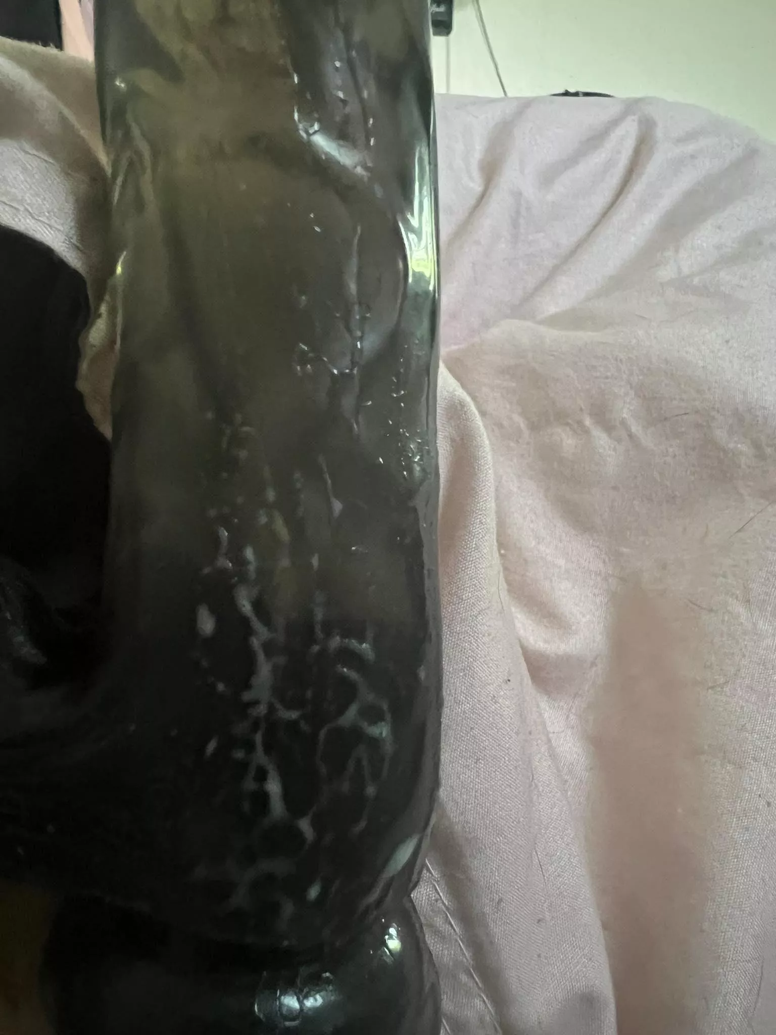 GF sent me this. Just got cucked by a dildo bigger than me. 