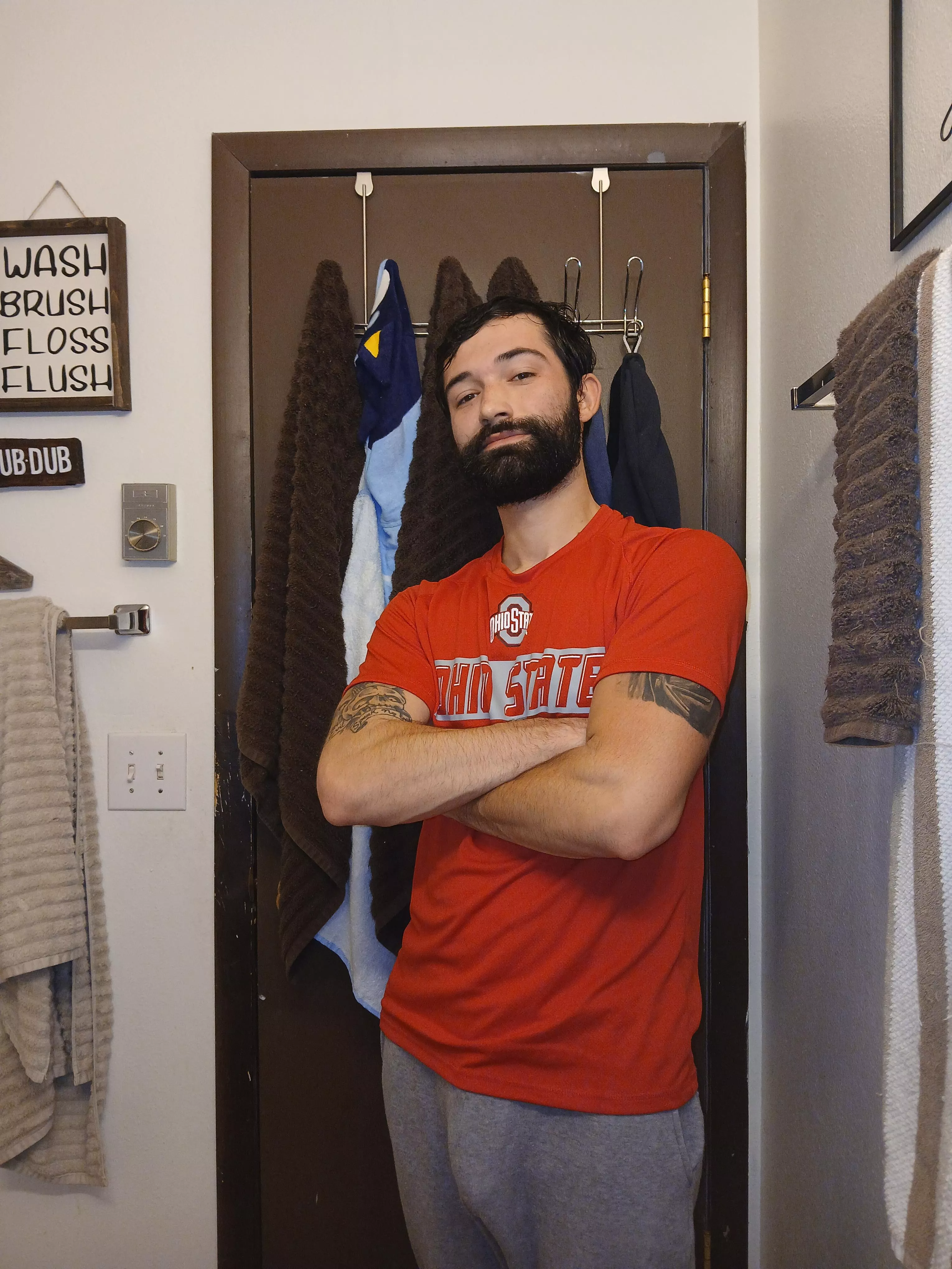 Guess my boxers couldn't contain my softie anyway 😬