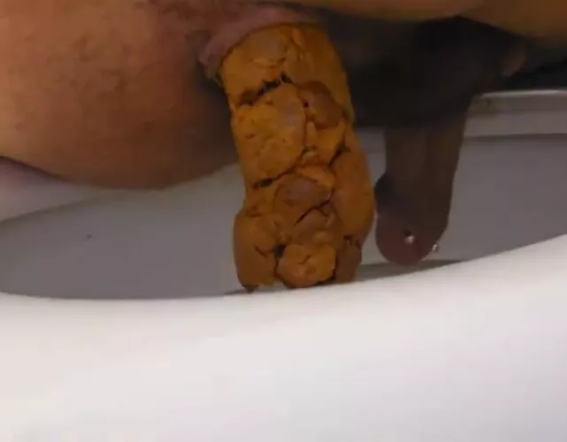 Hot hard poop 