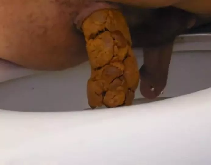 Hot hard poop 