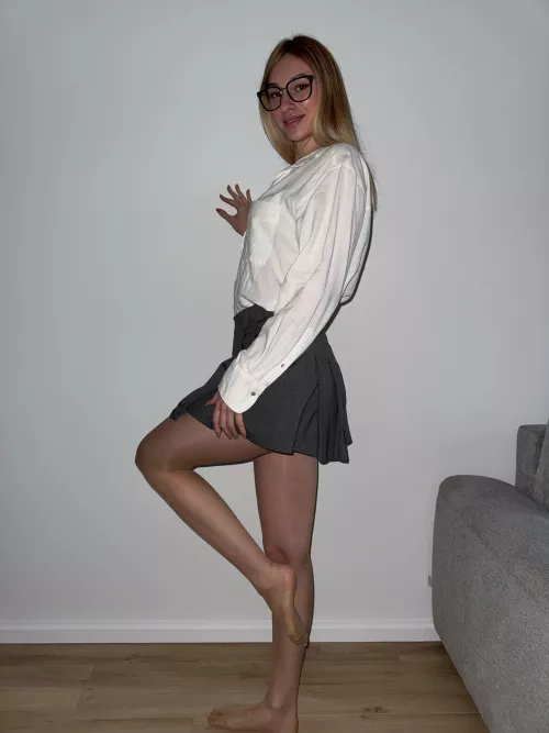 how do you like my office outfit