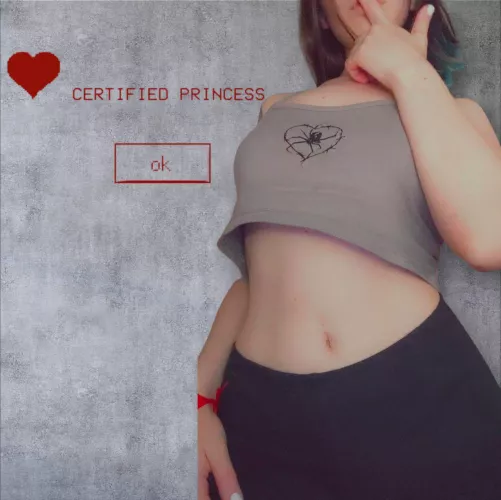 I am your Goddess, and you will obey me.