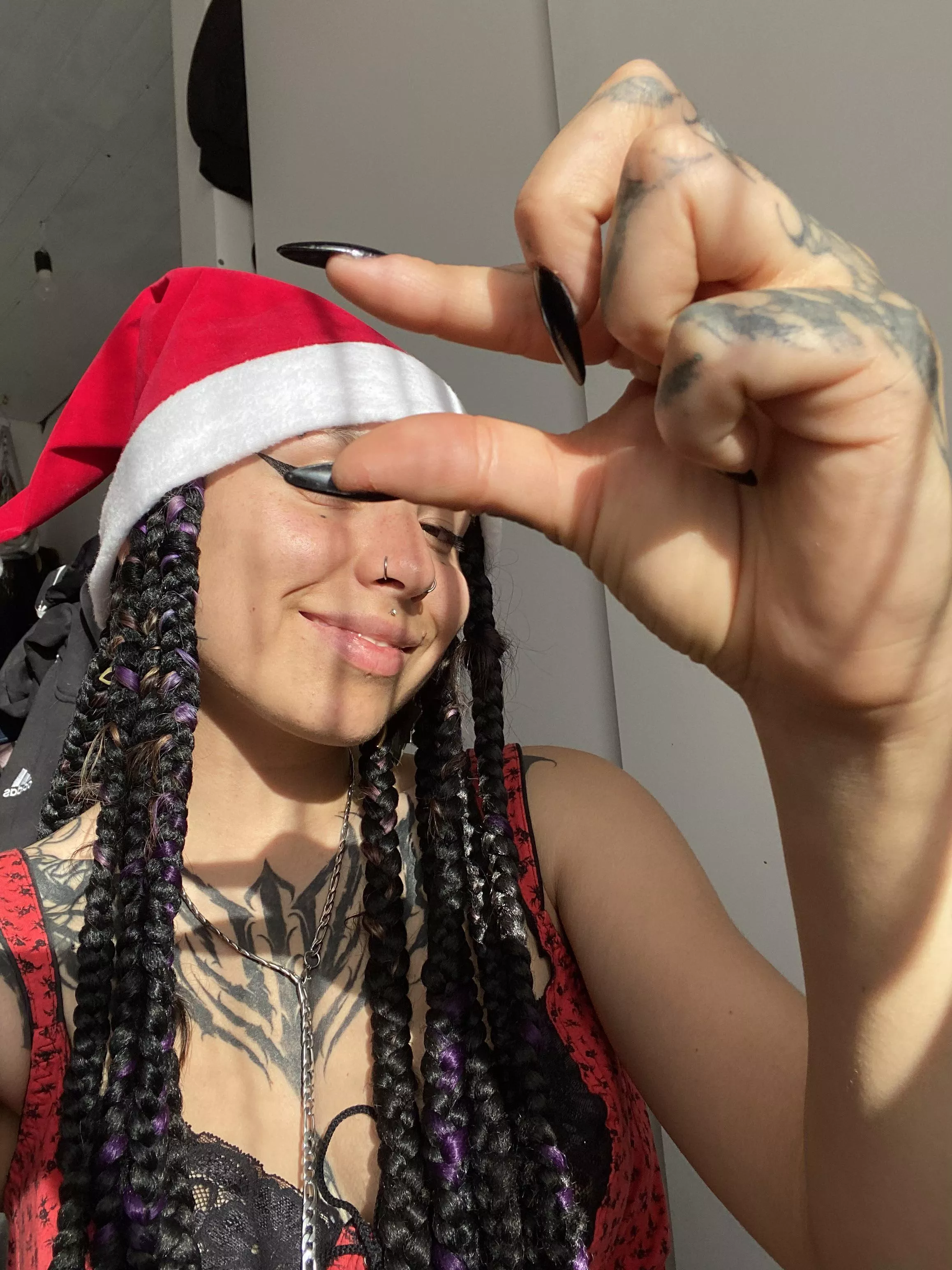 I just hope that for Christmas I get a huge, hard cock, not like the tiny pathetic one you have between your legs.