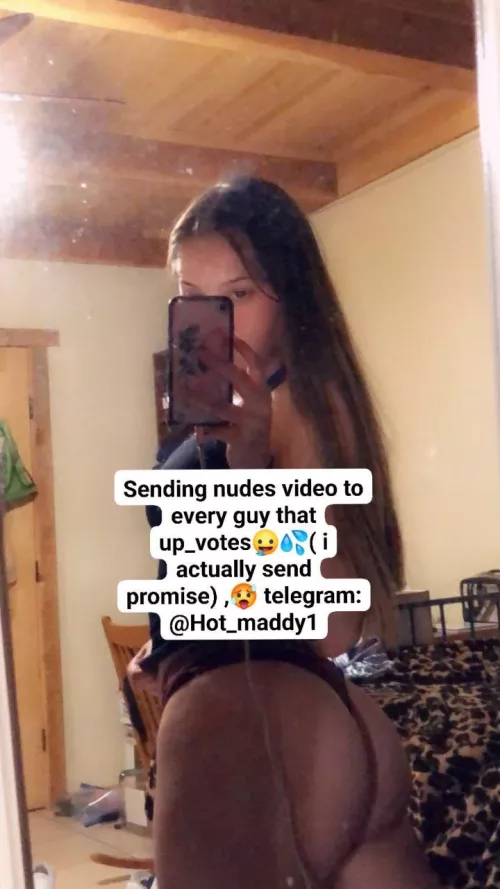 I want to send nudes to random guys today 😘