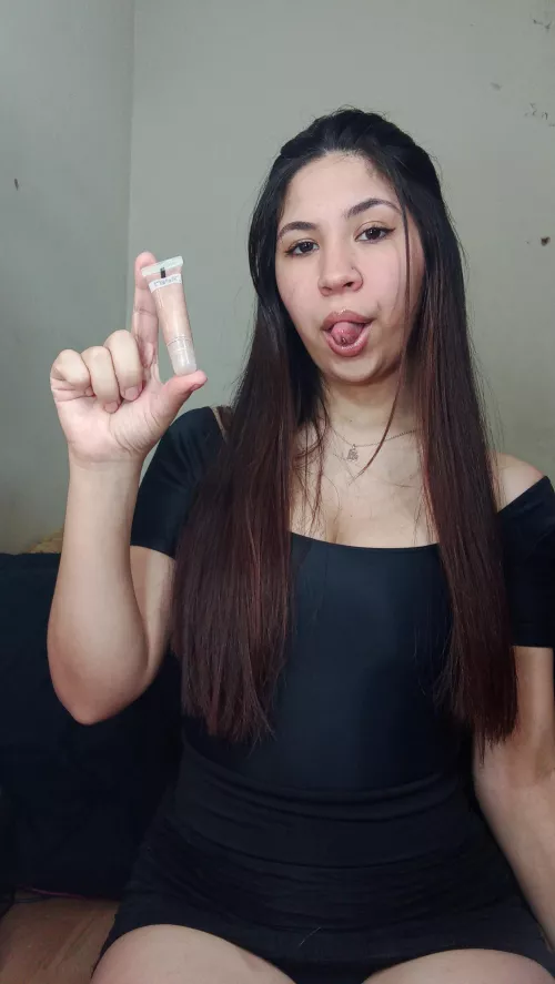 I'm sure you are smaller than my gloss