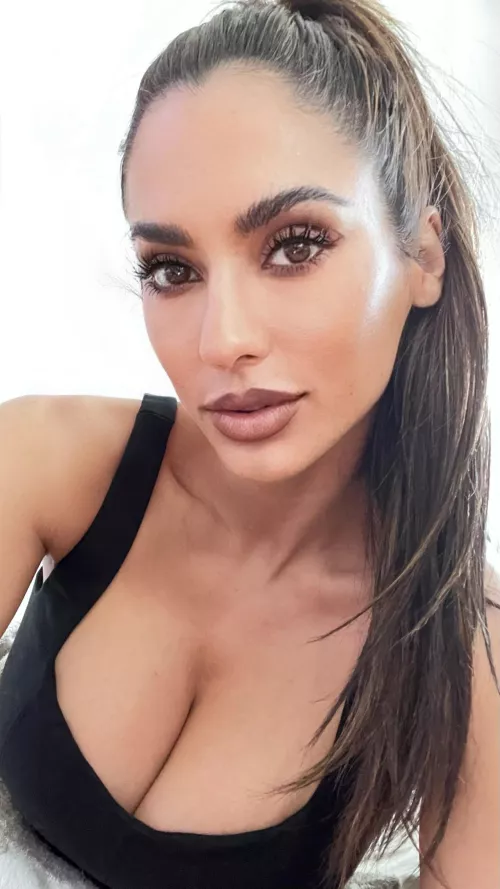 Is this too much cleavage, or just enough to get your imagination going ?