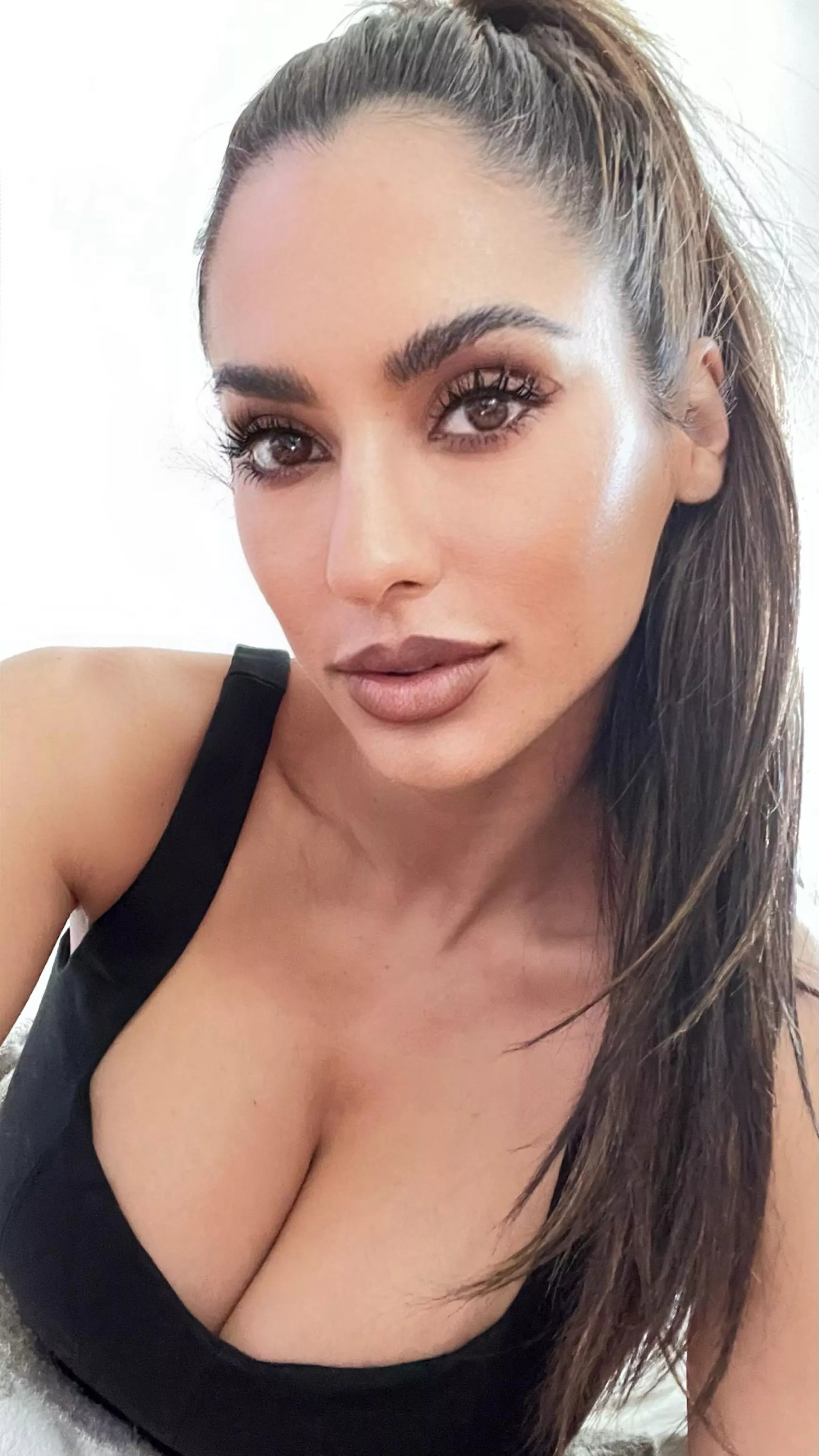 Is this too much cleavage, or just enough to get your imagination going ?