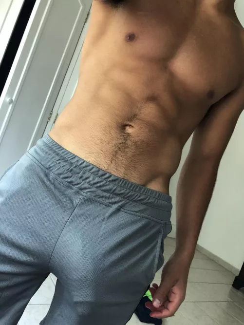 It’s trying to get out of my shorts 