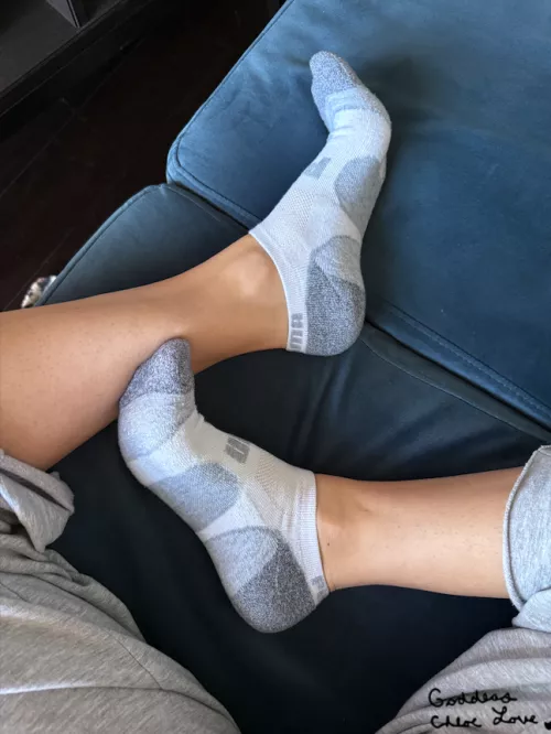 I've been told my socks smell incredible! [F]
