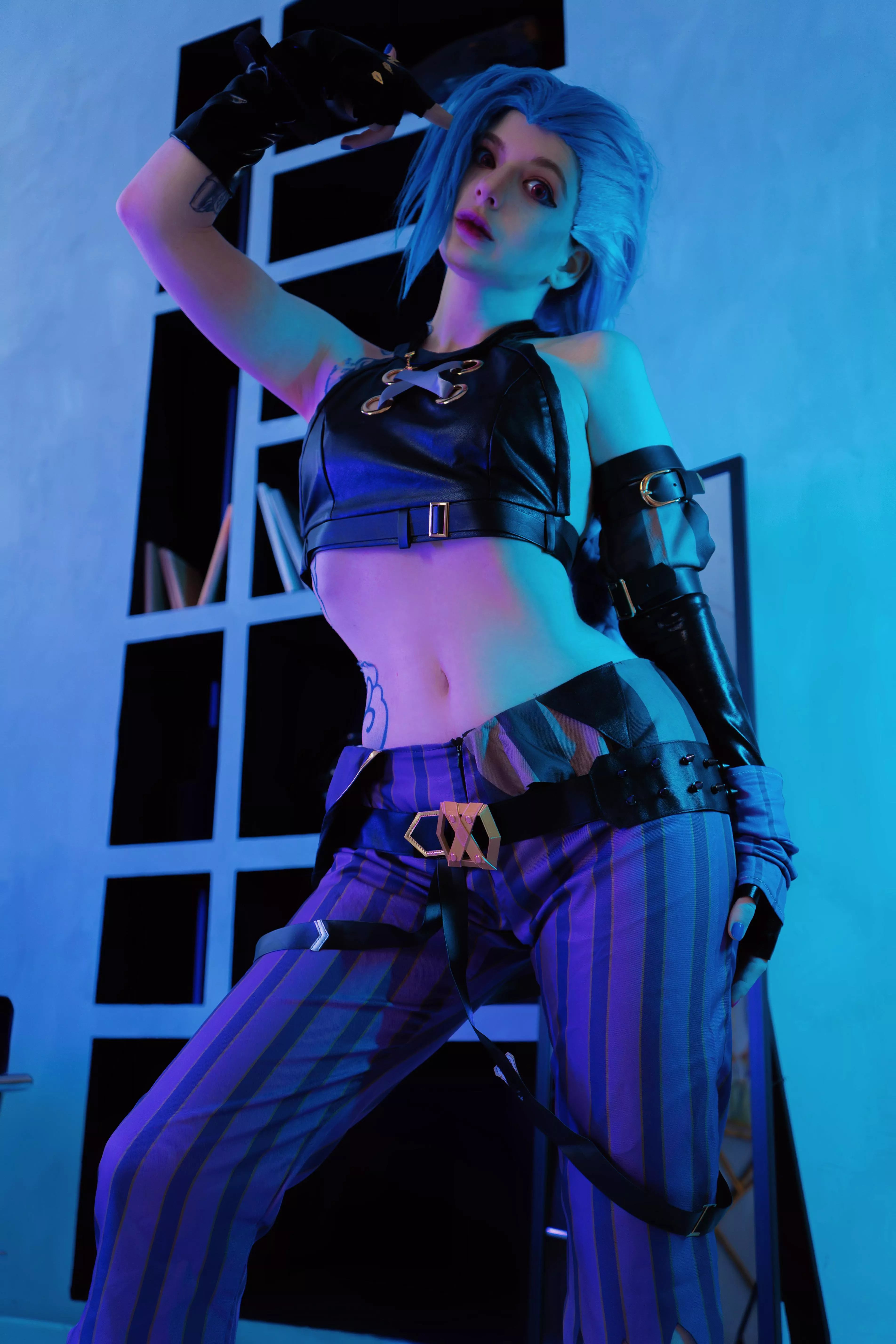 Jinx cosplay by puddingu_desu