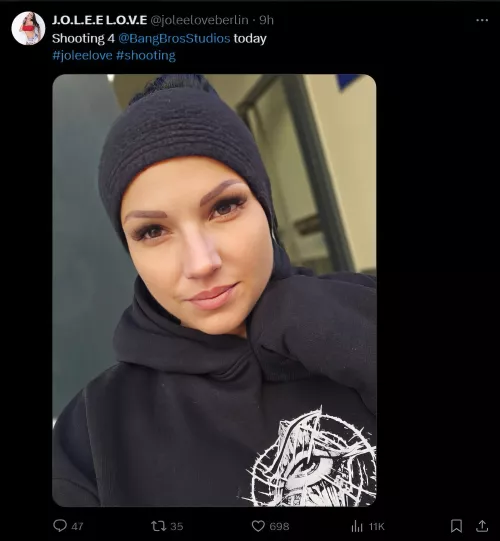 Jolee Love filming with BangBros TODAY Nov 23, 2024