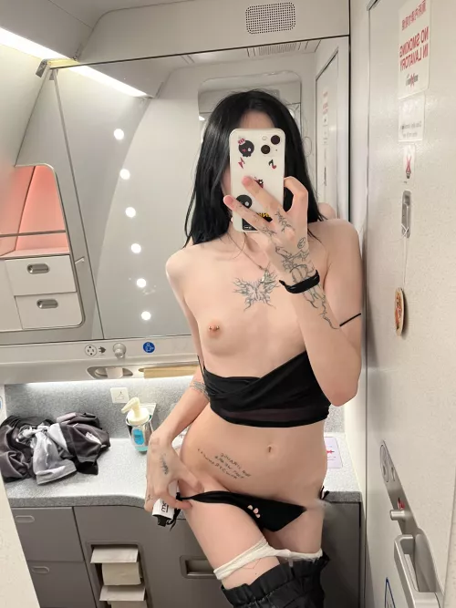 Just a bathroom selfie a mile high