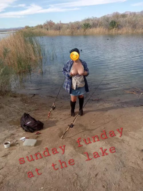 Just playing with the fishing guys 