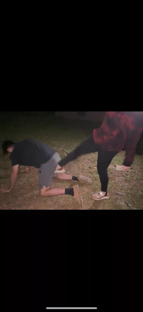 Kicking you in the balls brings me happiness 