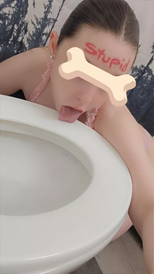 Labelled toilet whore