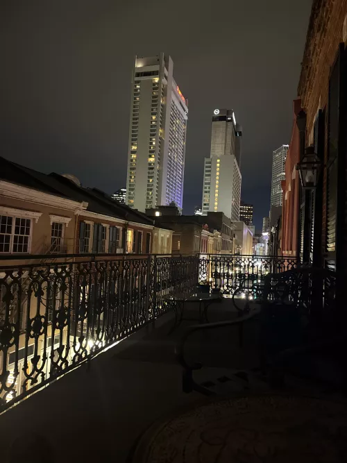 M4F or couple. Sitting on the balcony in the French Quarter. Would love some company!  I’m attractive. Disease free and discrete.  Let’s open a bottle of wine and see what happens 