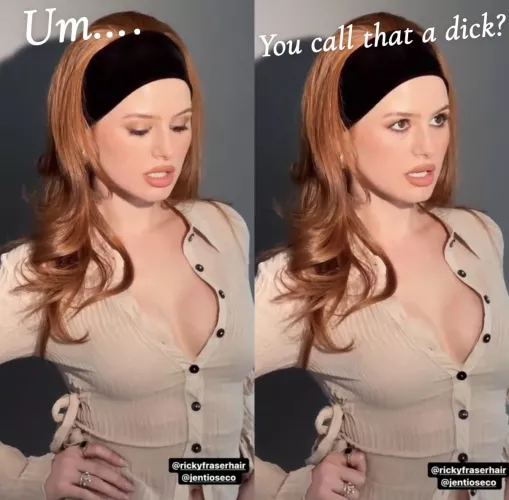 Madelaine Petsch is disappointed