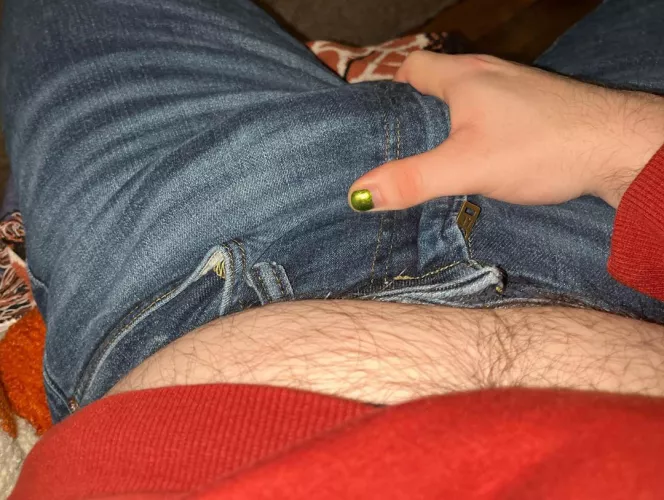 make me cum through my jeans(;