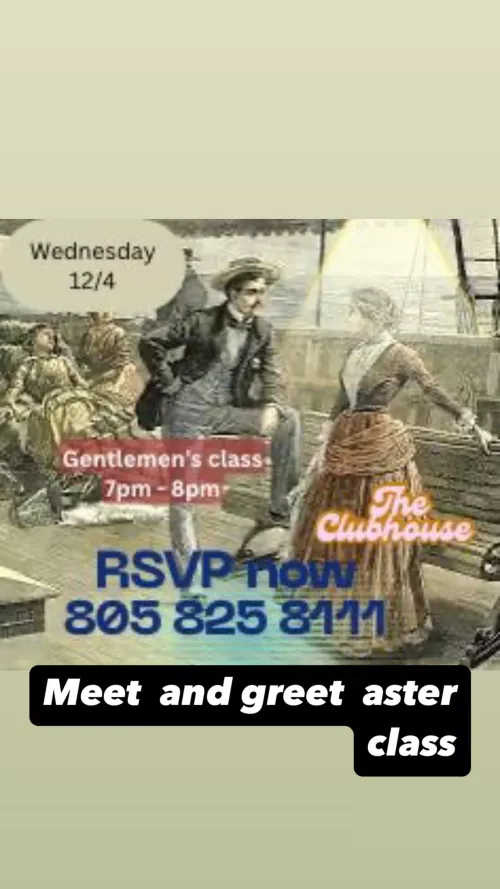 Meet and greet 8 pm Camarillo 