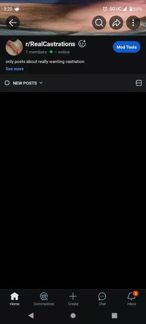 New castration subreddit