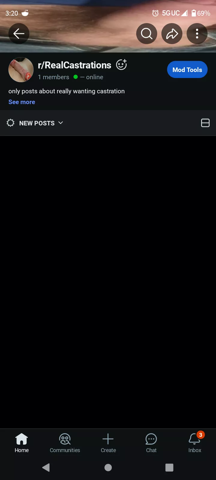 New castration subreddit