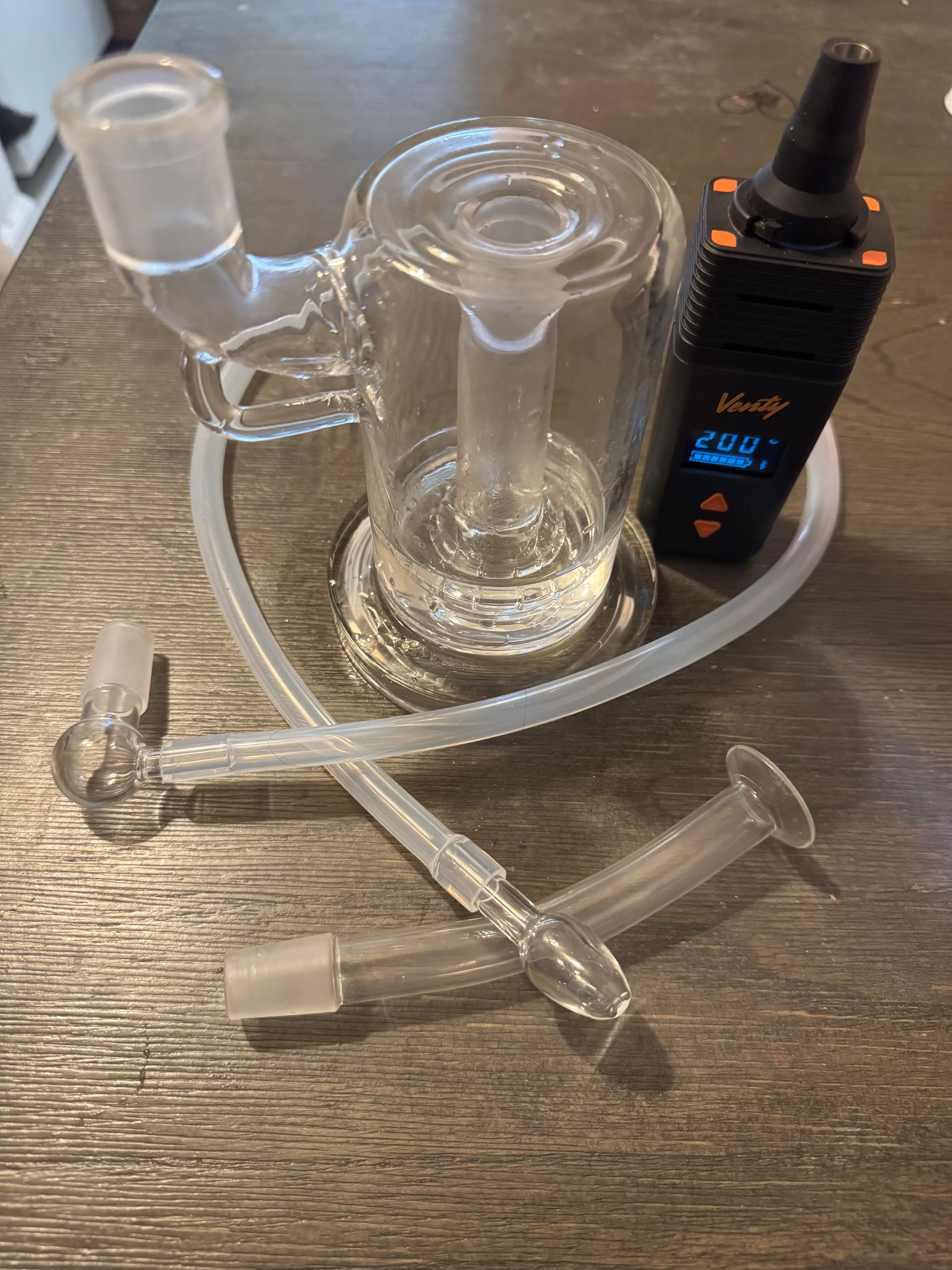 New glass and whip for the Venty