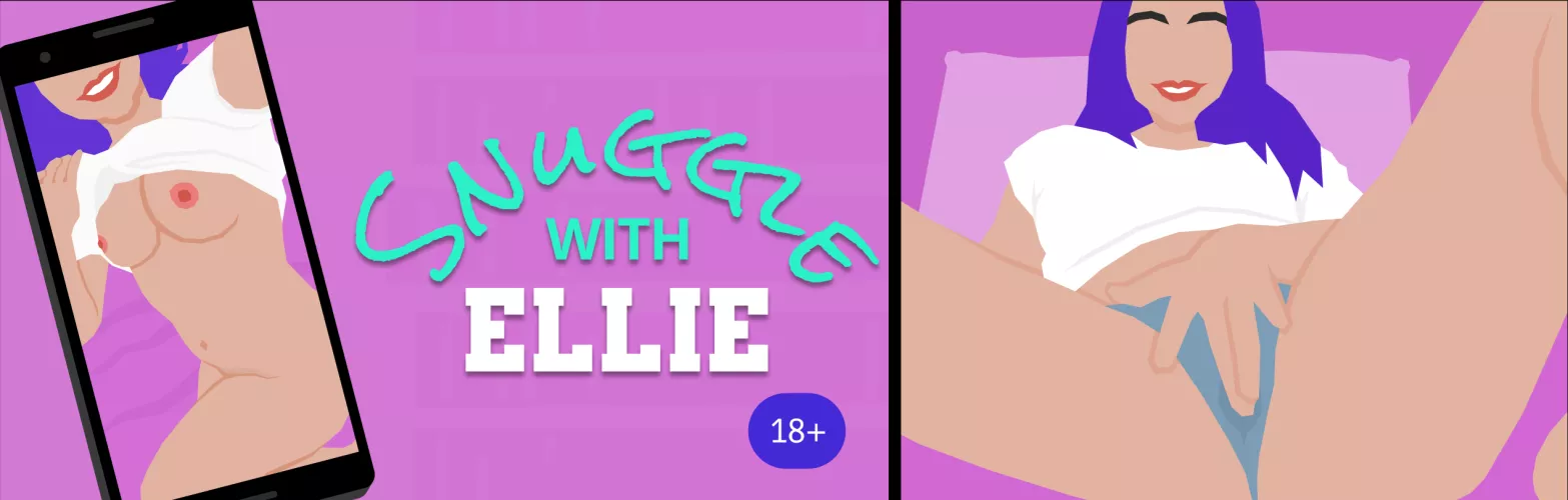 *NEW* - “Snuggle with Ellie” is a webgame where Ellie touches herself in bed