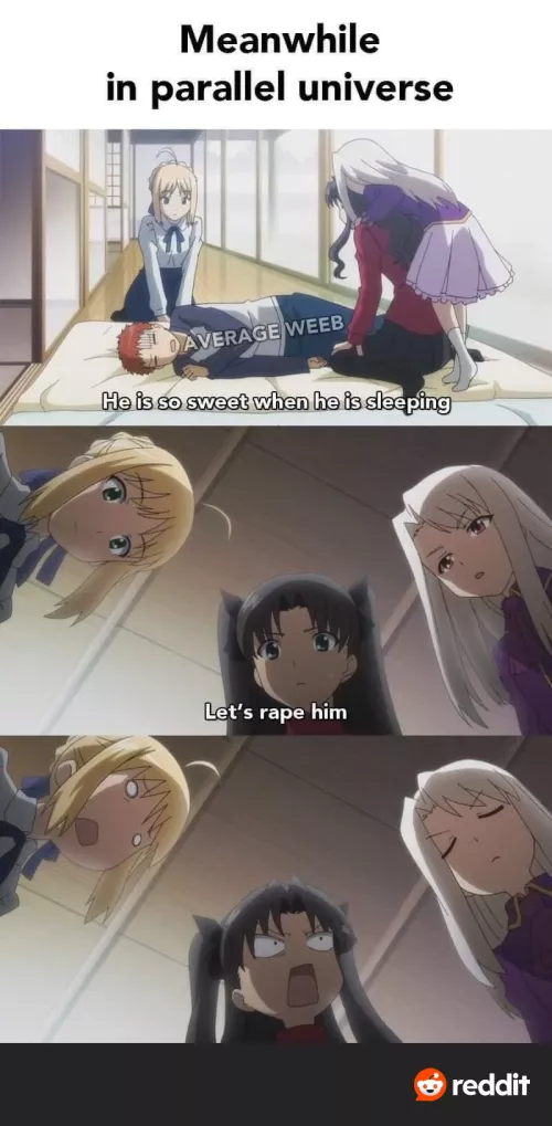 Not hentai but it's a meme