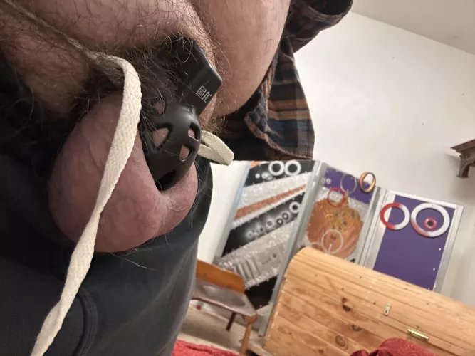 Out in the antique store booth 