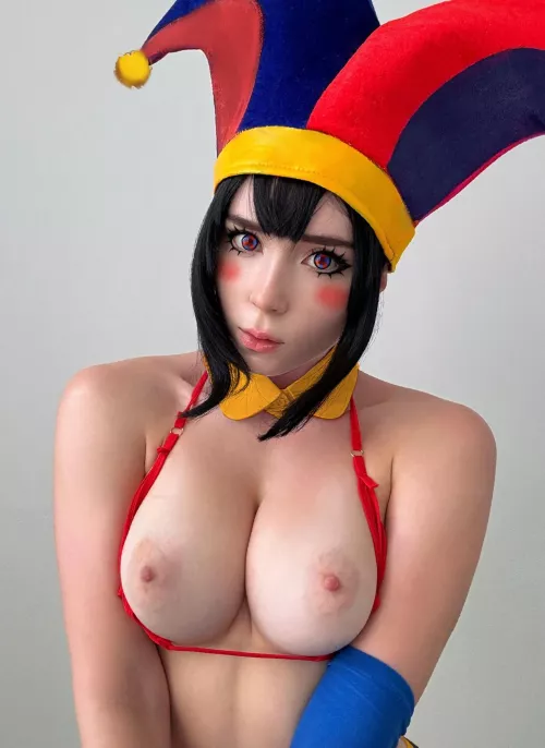 Pomni from The Amazing Digital Circus by Sweetie Fox