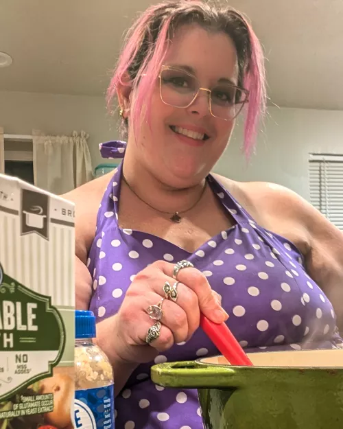 Potato soup for dinner!