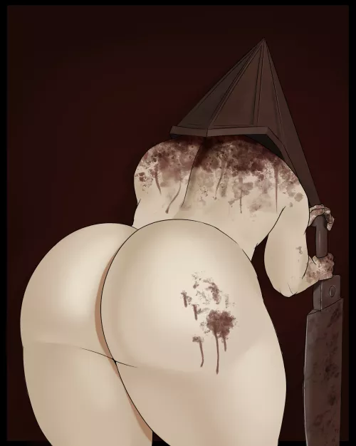 Pyramid Head booty [OC] (@horkrugley)