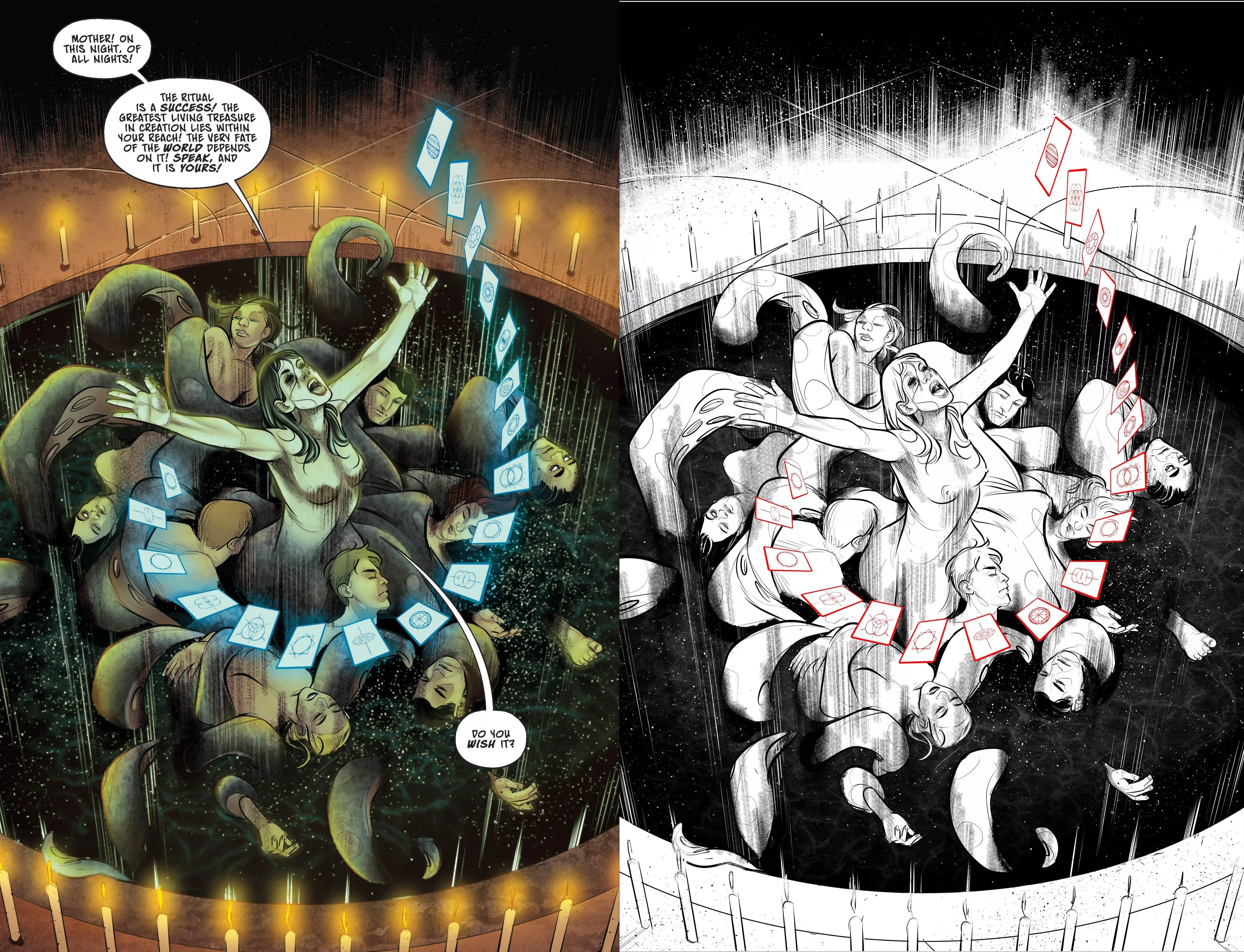 Shadows/No Shadows [Vampirella Versus Purgatori #1]