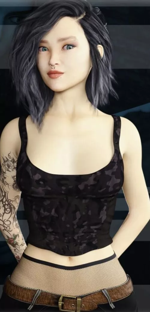 She is alone all the time during all party, she obeys Quinn and she is rather naive not to live her city under orders