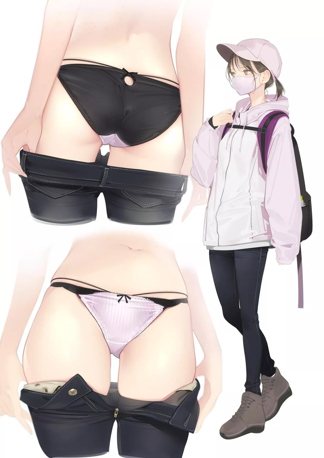 The girl (Ama Mitsuki)